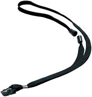 Textielkoord Durable 8119 44cm met klem zwart-2