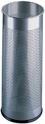 Paraplustandaard metaal 62cm zilver geperforeerde decoratierand