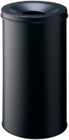 Afvalbak + vlamdover A2910-199 rond 60 liter zwart 