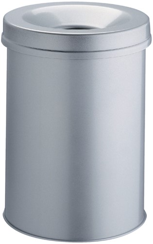 Papierbak + vlamdover Vepa Bins 15 liter R 25.5cm grijs 