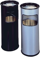 Asbak/papierbak 17L 62x26cm zilver-2