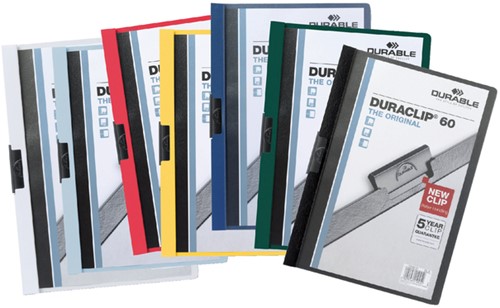 Klemmap A4 Duraclip 2209 60 vel d.blauw-2