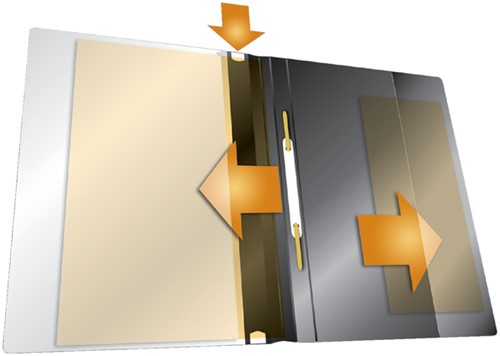 Offertemap Durable Duraplus 2579 donkerblauw-2