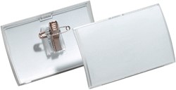 Badge 40x75mm Durable 8211 Click Fold met combiklem