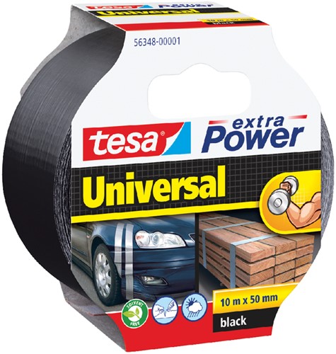 Plakband Tesa 56348 50mmx10m klus zwart
