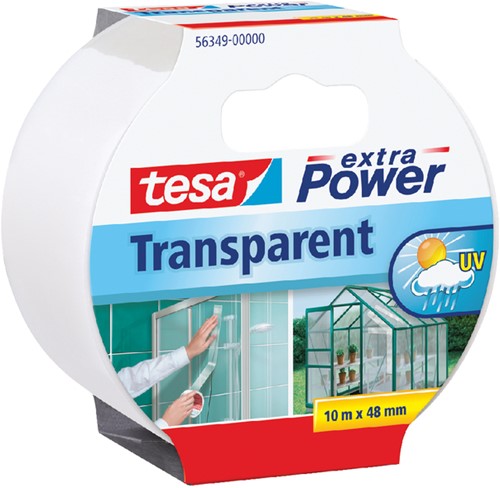 Plakband Tesa 56349 48mmx10m klus transparant
