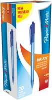 Balpen Paper Mate Inkjoy 100RT M blauw-3