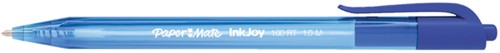 Balpen Paper Mate Inkjoy 100RT M blauw