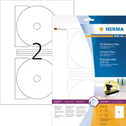 Herma cd/dvd etiketten universeel