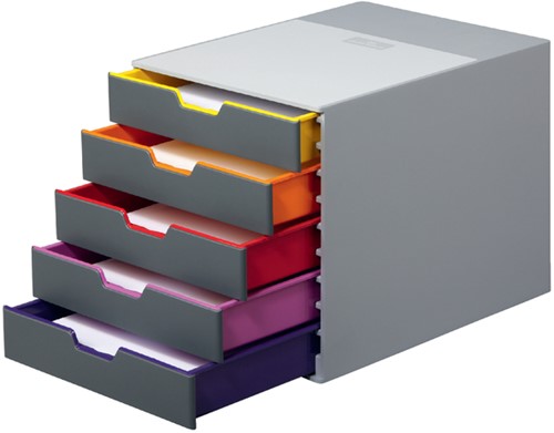 Ladenkastje Durable 5 laden Varicolor