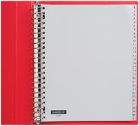 Tabbladen A4 1-31 23g. grijs pp extra breed Quantore