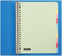 Tabbladen A4 10-tabs 23g.kleur karton