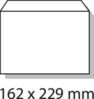 Enveloppen bank 162x229mm Quantore zelfklevend pk/25-2
