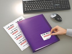 Avery afneembare etiketten voor elke printer