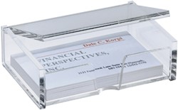 Visitekaartbakje Sigel  VA112 90x55mm glashelder