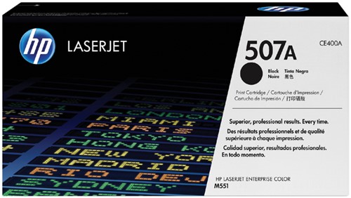 Tonercartridge HPCE400A (507A) 5.5K zwart