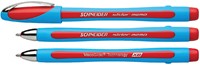 Balpen Schneider Slider Memo rood extra breed
