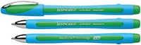 Balpen Schneider Slider Memo groen extra breed