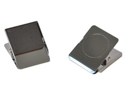 Papierklem met magneet vierkant