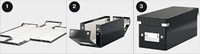 Opbergbox Leitz WOW Click & Store 265x188x335mm blauw-3