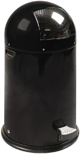 Afvalbak Kickcan 33L zwart
