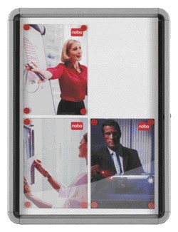 Nobo binnenvitrine met draaideur