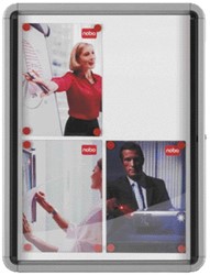 Nobo binnenvitrine met draaideur