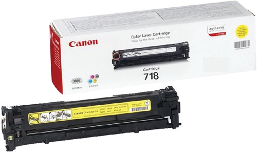 Tonercartridge Canon 718 2.9K geel