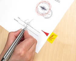 Post-it Index tabs met opdruk