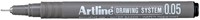 Fineliner Artline 0.05mm zwart