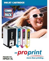 Quantore inktcartridges voor HP printers 900 serie