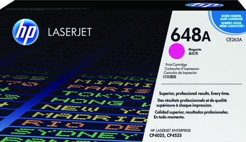Tonercartridge HPCE263A (648A) 11K magenta