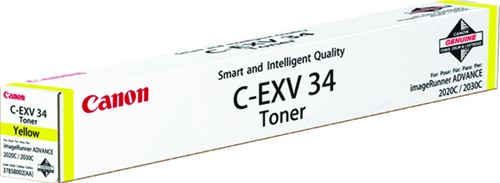 Tonercartridge Canon C-EXV 34 geel 19K