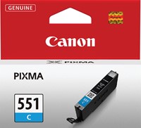 Inktcartridge Canon CLI-551 cyaan