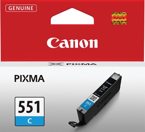 Inktcartridge Canon CLI-551 cyaan