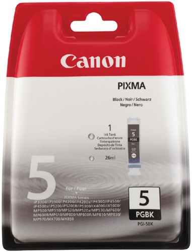 Inktcartridge Canon PGI-5BK zwart-2