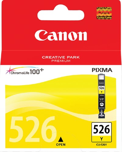 Inktcartridge Canon CLI-526Y geel