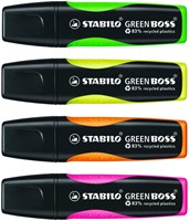 Markeerstift STABILO Green Boss 6070/33 groen-2