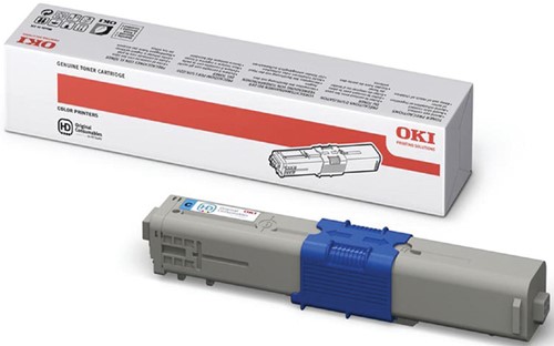 Toner Oki 44469706 C300+C500 2K cyaan