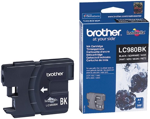 Inktcartridge Brother LC980BK zwart