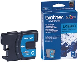 Inktcartridge Brother LC980C cyaan