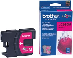 Inktcartridge Brother LC980M magenta