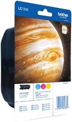 Inktcartridge Brother LC1240 3-kleurenset pk/3