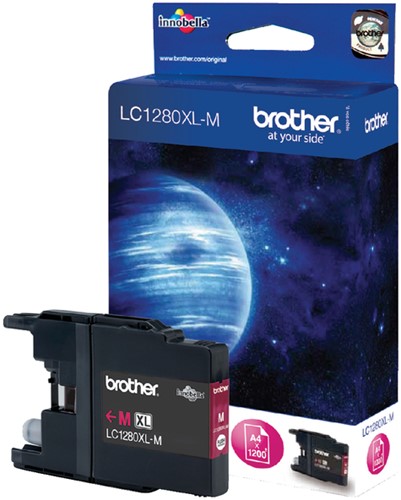 Inktcartridge Brother LC1280XLM magenta