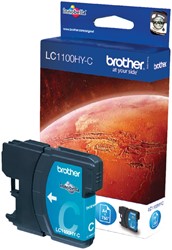 Inktcartridge Brother LC1100HCC cyaan (tbv A3 machine's)