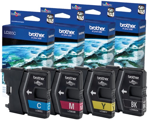 Inktcartridge Brother LC985C cyaan-3