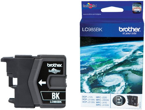 Inktcartridge Brother LC985BK zwart