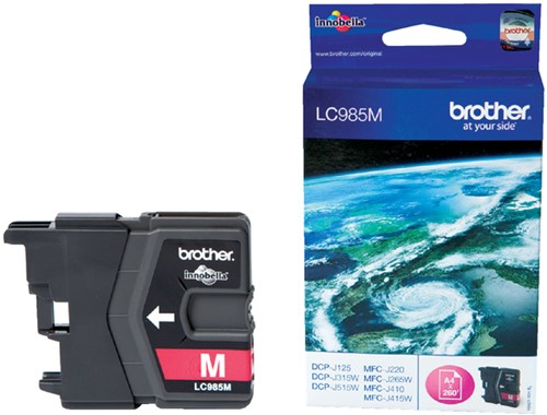 Inktcartridge Brother LC985M magenta