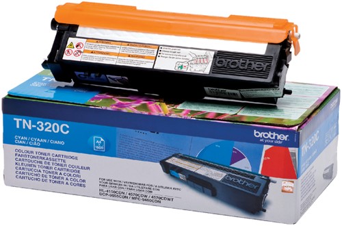 Toner Brother TN-320C 1.5K cyaan