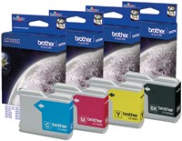 Inktcartridge Brother LC1000C cyaan-2